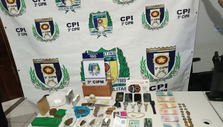 Suspeito de tráfico de drogas é preso em Colinas do Tocantins Suspeito de tráfico de drogas é preso em Colinas do Tocantins