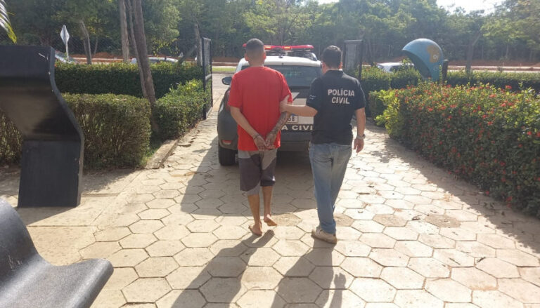 Ação conjunta de Policias resulta na prisão de homem suspeito de homicídio, em Palmas