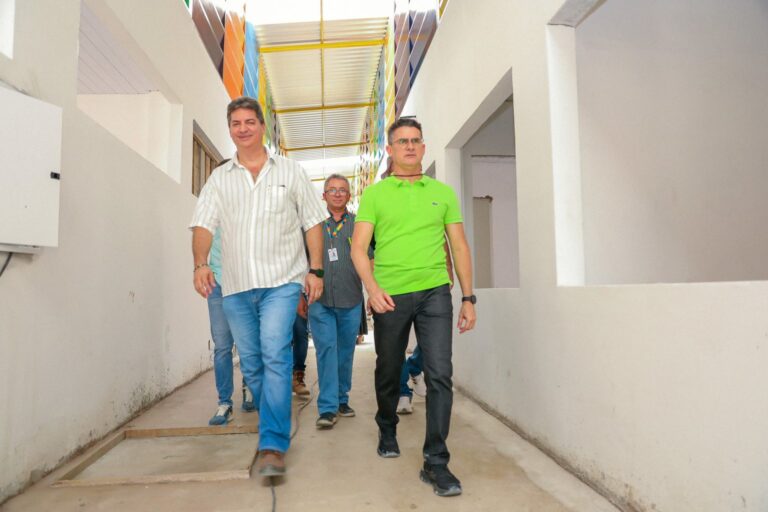 David vai até obras de Centro Municipal para Educação Especial
