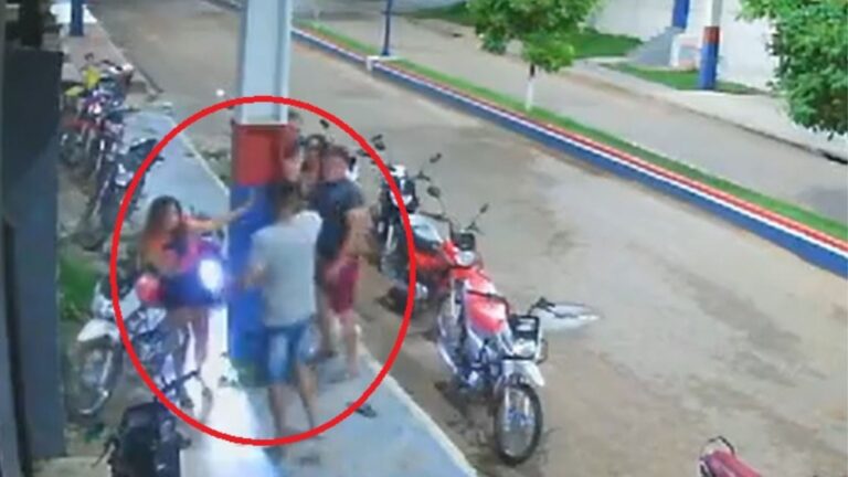 VÍDEO: PM agride jovem de 18 anos após confusão em bar, no AM
