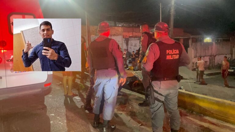 VÍDEOS: Motociclista morre após perder o controle e bater na grade de proteção de via, em Manaus
