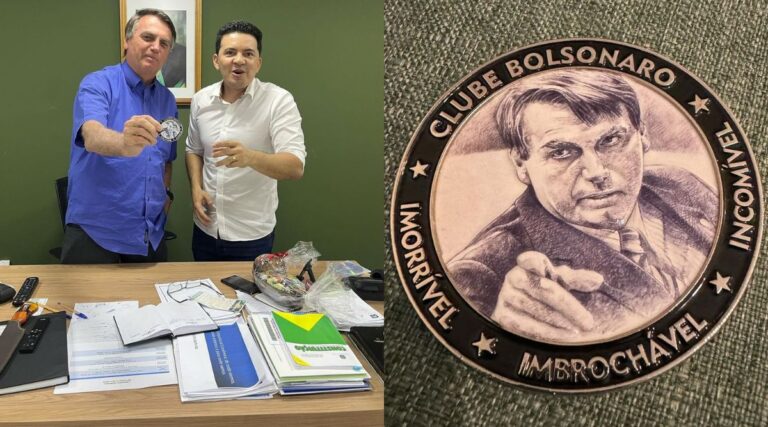 Deputado do AM ganha de Bolsonaro selo ‘imorrível, imbrochável e incomível’ Deputado do AM ganha de Bolsonaro selo ‘imorrível, imbrochável e incomível’