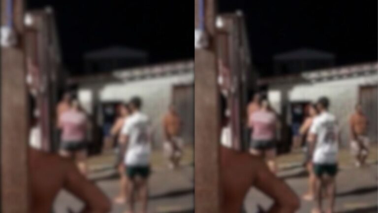 VÍDEO: Marido fica transtornado após encontrar homem tentando supostamente matar esposa dele, no AM