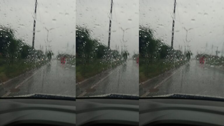 Manaus tem forte chuva nesta quinta (23) após onda de fumaça e dias de calor
