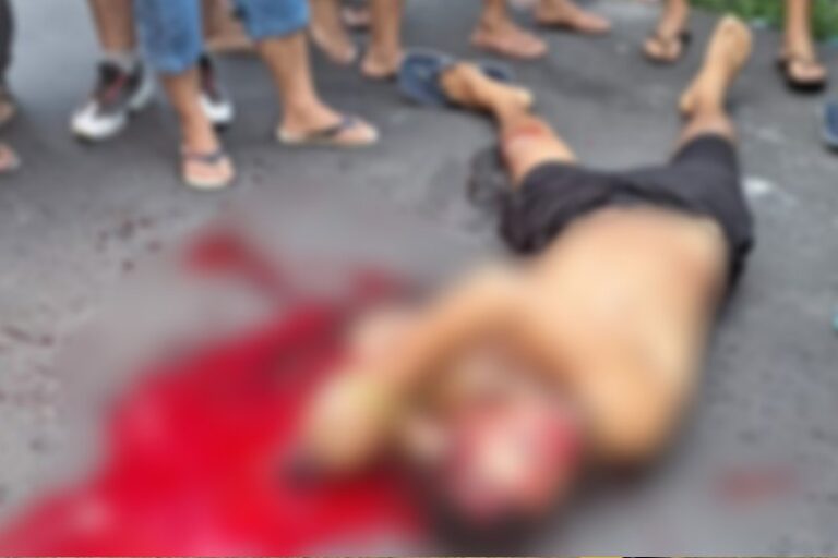 Homem é arremessado de carro e executado a tiros no bairro Compensa, em Manaus