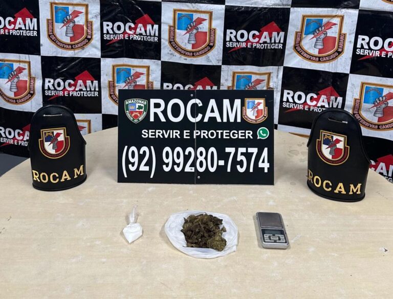 Rocam prende dois foragidos nas zonas Leste e Oeste de Manaus
