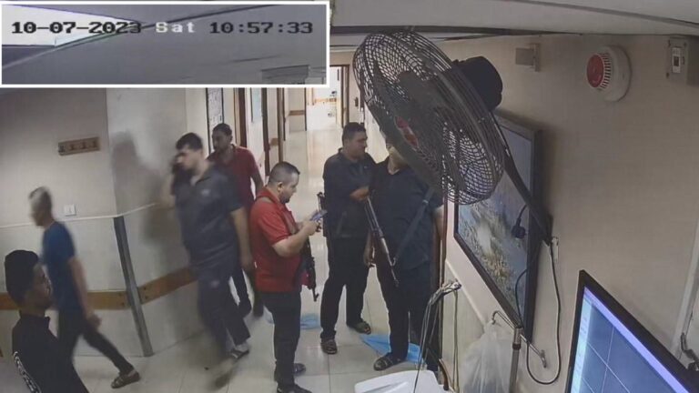 VÍDEOS: Israel divulga imagens que seriam do Hamas com reféns no Hospital Al Shifa