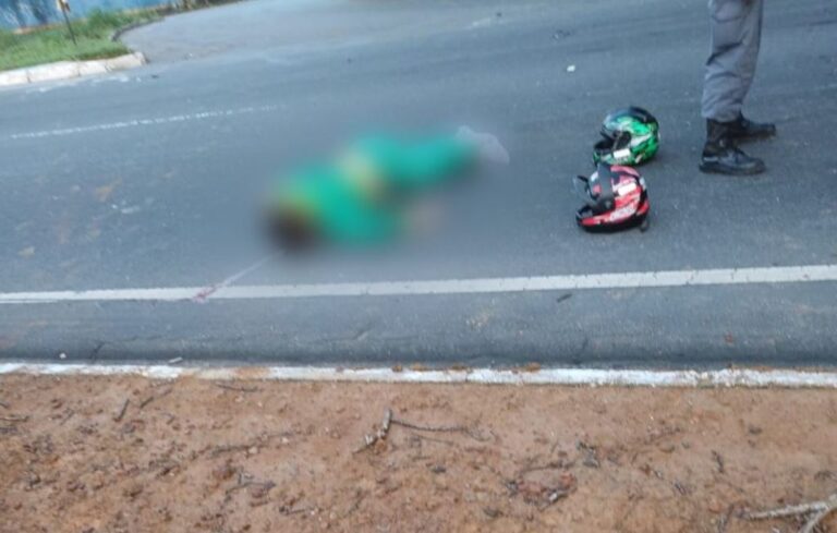 Fatal: Acidente deixa uma pessoa morta e outra ferida, em Manaus