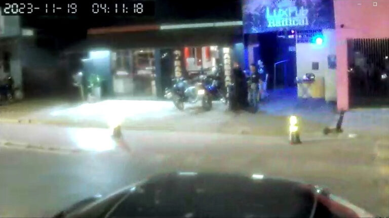 VÍDEO: Veja o momento em que jovens são executados na saída de boate em MT