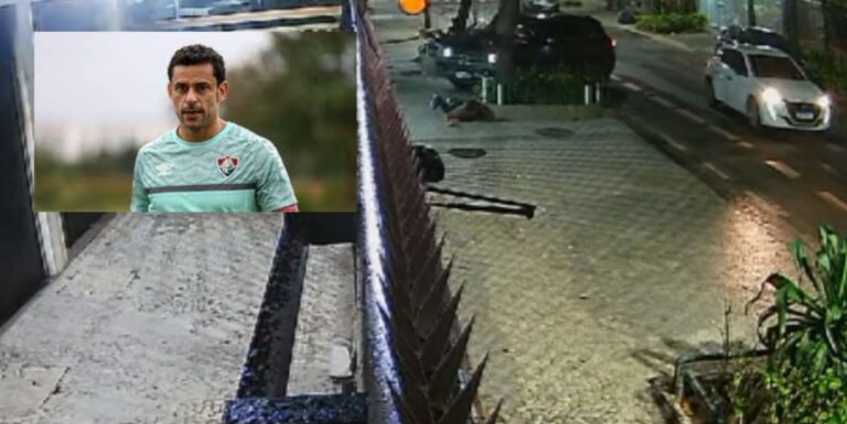 VÍDEO: Ex-jogador Fred é obrigado a deitar no chão e tem carro roubado por assaltantes