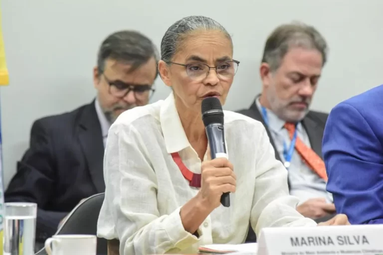 Marina Silva, ministra do Meio Ambiente.