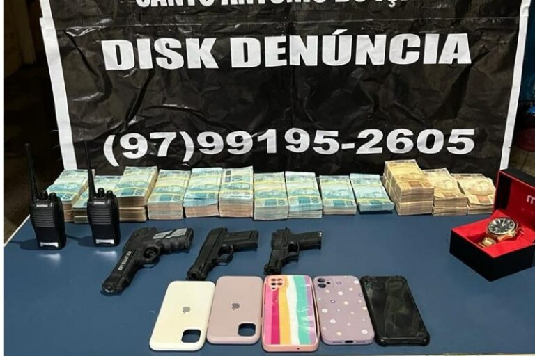 Foragido é preso “forrado na grana” com R$ 200 mil em espécie no interior do AM