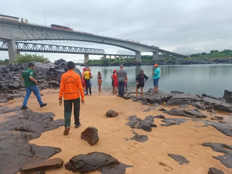 Duas crianças desaparecem no rio Tocantins e bombeiros fazem buscas