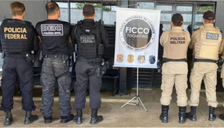 Operação Mirador desarticula núcleo financeiro de facção criminosa no Tocantins