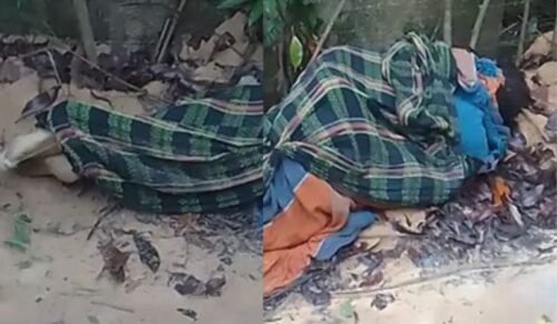 VÍDEO: Corpo é encontrado amordaçado, com os pés amarrados e jogado em ramal de Manaus