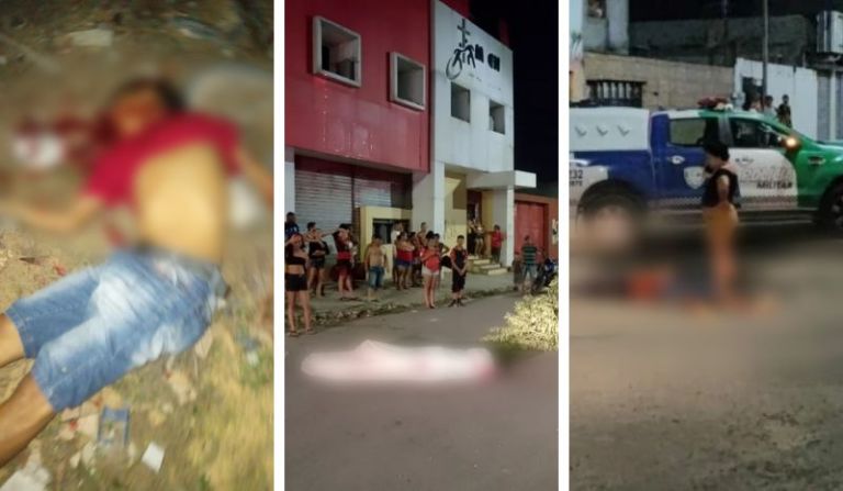 VÍDEOS: Pistoleiros em carro preto ‘tocam terror’ e matam 6 pessoas em sequência, em Manaus