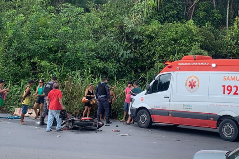 Motociclista morre após grave acidente em trecho na AM-010
