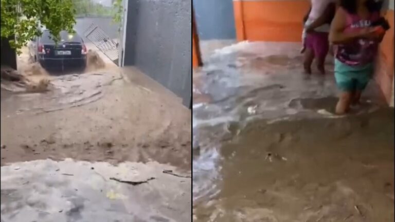 VÍDEO:  Homem faz apelo e afirma que perdeu tudo durante chuva intensa, em Manaus
