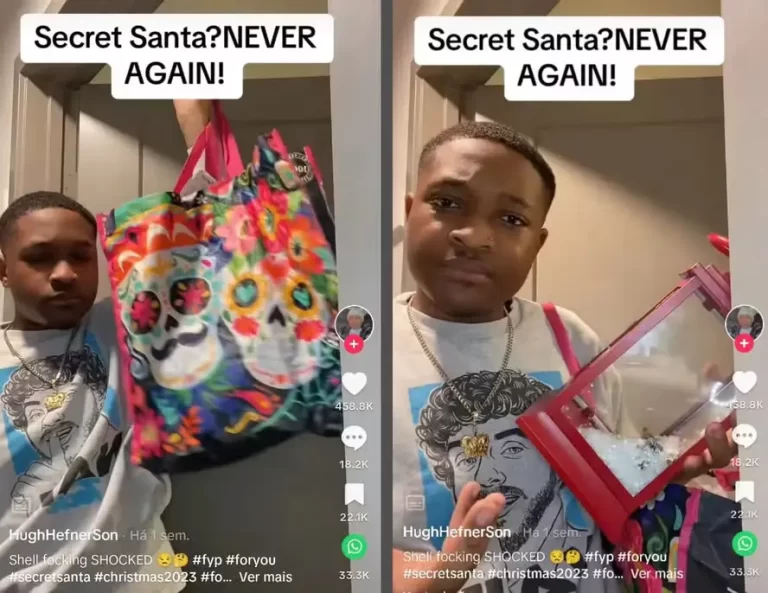 Jovem é demitido após reclamar de presente de amigo secreto