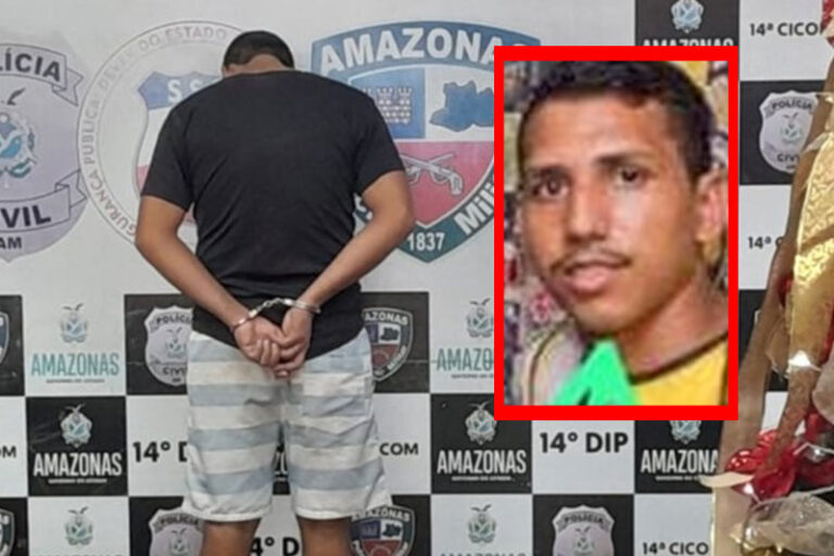 ‘Neném’, procurado por homicídio de jovem, é preso em Manaus