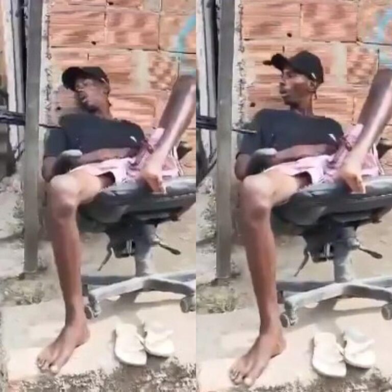 VÍDEO: Suspeito de tráfico é preso após ser acordado sendo “cutucado” por fuzil de PM