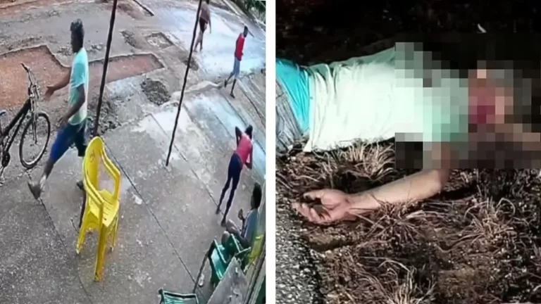 VÍDEO: Homem mata doméstica com facada e momentos depois é assassinado com tiro no rosto, no Tocantins