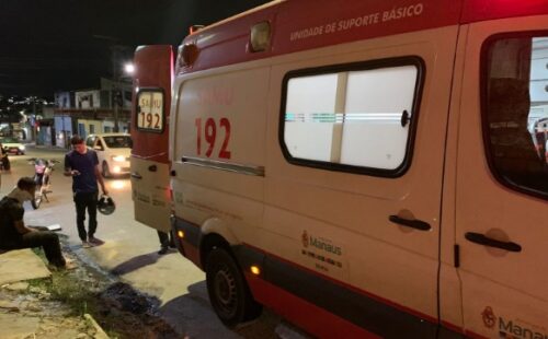 Motoboys são atropelados por carro em alta velocidade na Cidade Nova