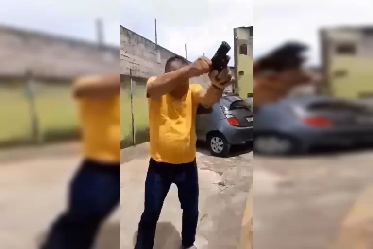 VÍDEO: Homem saca arma e ameaça matar síndico de condomínio no DF VÍDEO: Homem saca arma e ameaça matar síndico de condomínio no DF