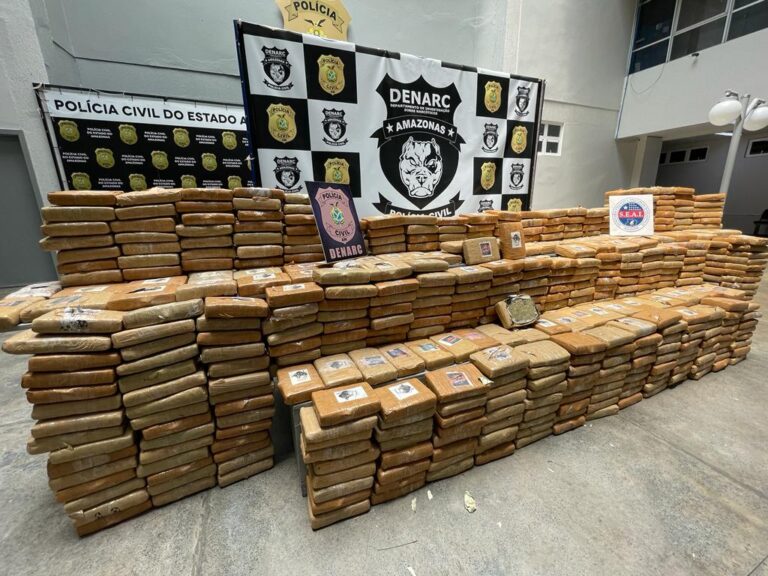 Mais de 12 toneladas de drogas, avaliadas em R$ 167 milhões, são apreendidas em 2023
