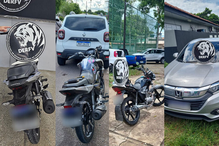 Grupo que roubava veículos e adulterava placas é preso em Manaus