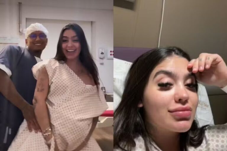 VÍDEO: Prestes a dar à luz, MC Mirella aparece dançando no hospital e diz que induzirá o parto