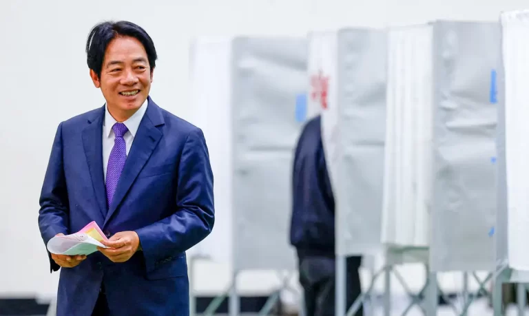 Lai Ching-Te é eleito novo presidente de Taiwan