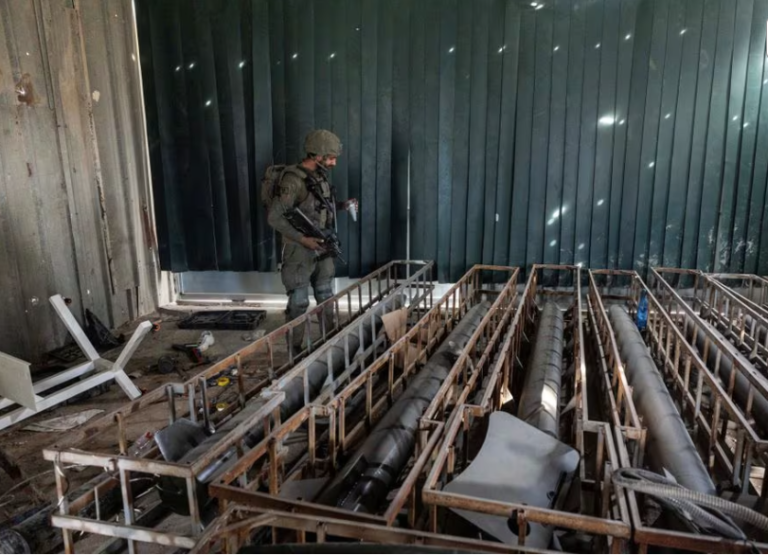 Israel diz ter localizado a maior fábrica de mísseis do Hamas, no centro de Gaza