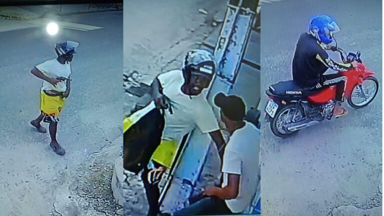 VÍDEO: Em uma ‘popzinha’ dupla assalta homem que estava com celular em frente de distribuidora, em Manaus