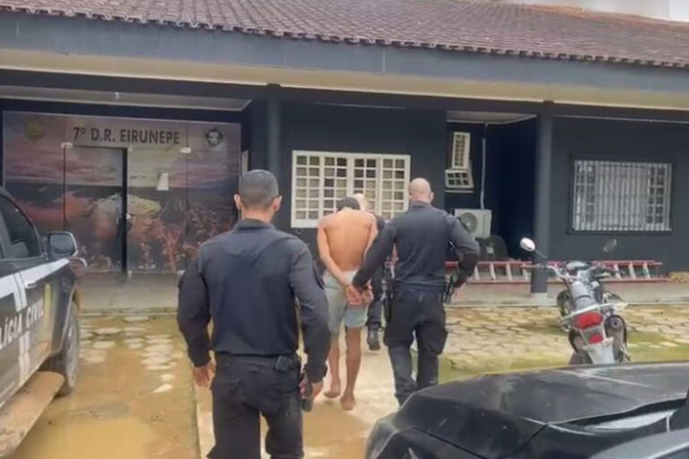 Homem com 12 BOs é preso por roubos e furtos em Eirunepé