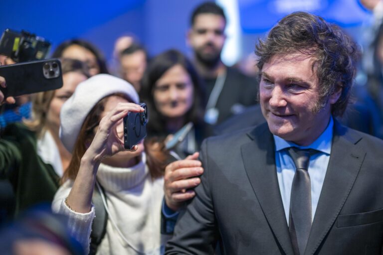 Milei defende o capitalismo e libertarianismo, em Davos
