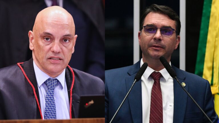 “Absurdo completo”, diz Flávio Bolsonaro após Moraes alegar que Abin auxiliou no caso das ‘rachadinhas’