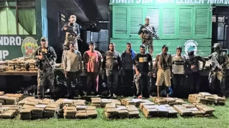 Brasileiro é preso no Peru com 1,5 tonelada de maconha “gourmet”