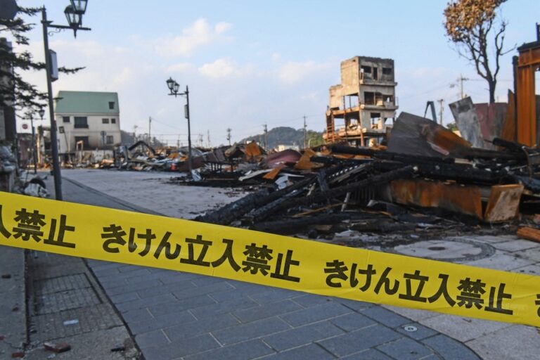 Japão sofre novo terremoto no mesmo local onde matou mais de 200 pessoas
