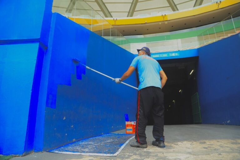 Arena da Amazônia termina processo de revitalização para Flamengo x Audax