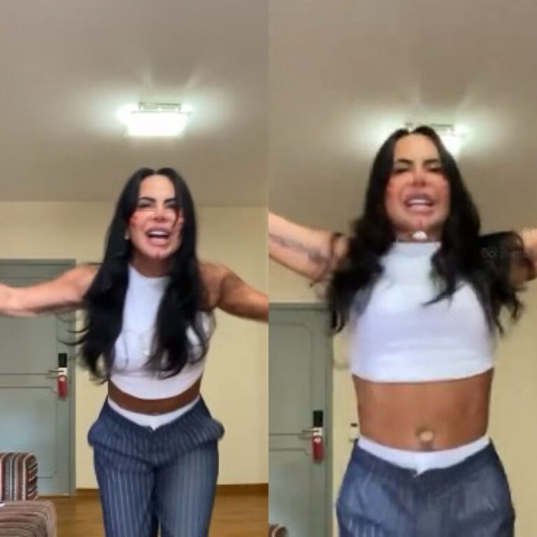 VÍDEO: “Estamos contigo”, diz Gretchen ao postar vídeo dançando toada de Isabelle Nogueira