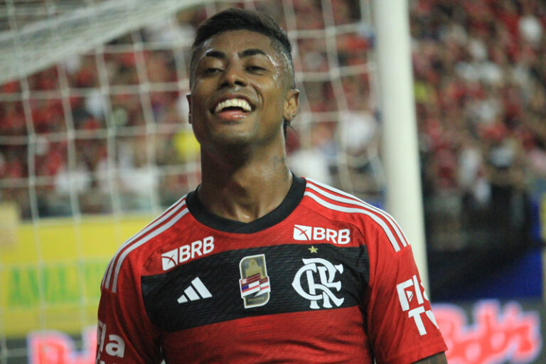 Bruno Henrique, atacante do Flamengo.