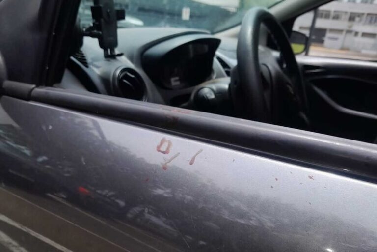 Motorista de aplicativo sofre assalto no interior de SP e tem faca cravada na testa