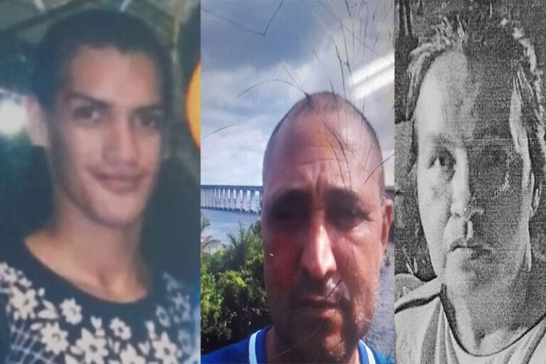 PC-AM divulga as imagens de três pessoas desaparecidas em Manaus