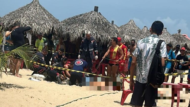 Casal é assassinado a tiros na Praia do Futuro, em Fortaleza