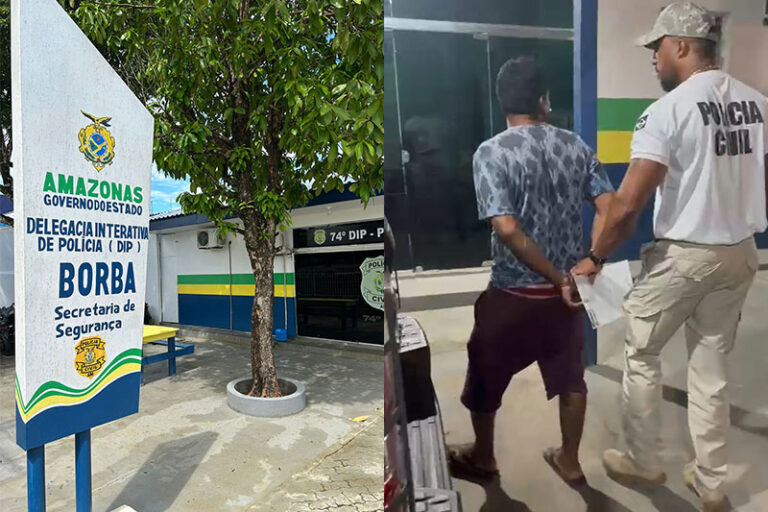 Em Borba, homem é preso em flagrante por agredir fisicamente sua companheira