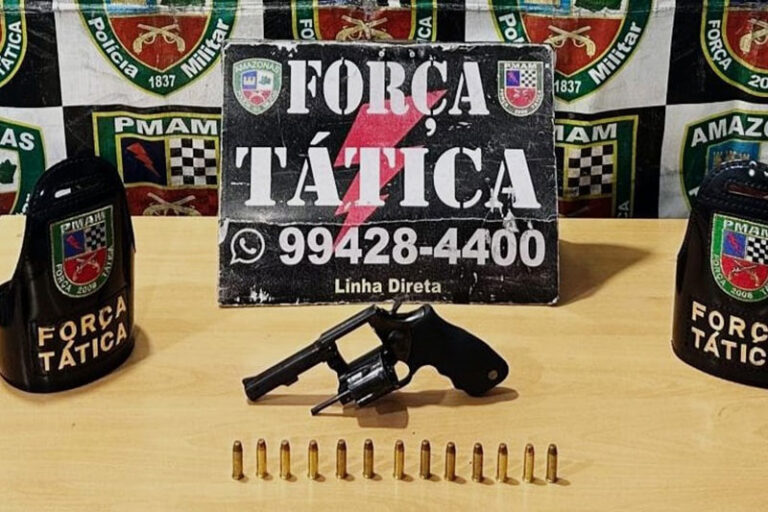 Três homens são presos com armas e munições durante ações da Polícia Militar
