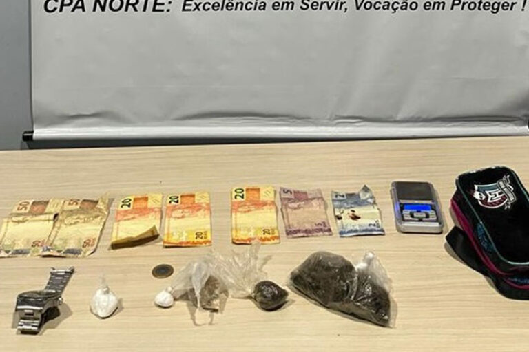 Seis pessoas são presas com drogas pela PM em Manaus