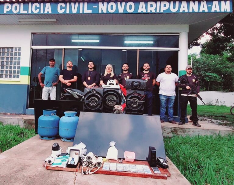 Drogas e objetos de roubos e furtos são apreendidos em casa de Novo Aripuanã