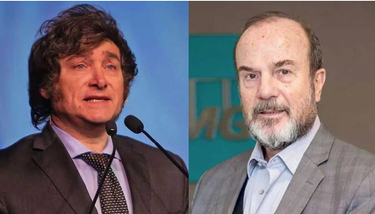 Milei demite ministro de Infraestrutura argentino após vazamento de reunião